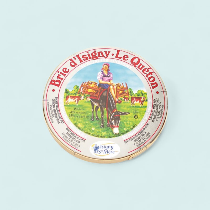 Brie d'Isigny "Le Quéton" microfiltré ±1,1kg