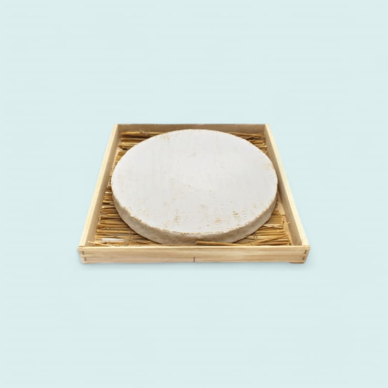 Brie de Meaux AOP au lait cru sur la paille 3kg