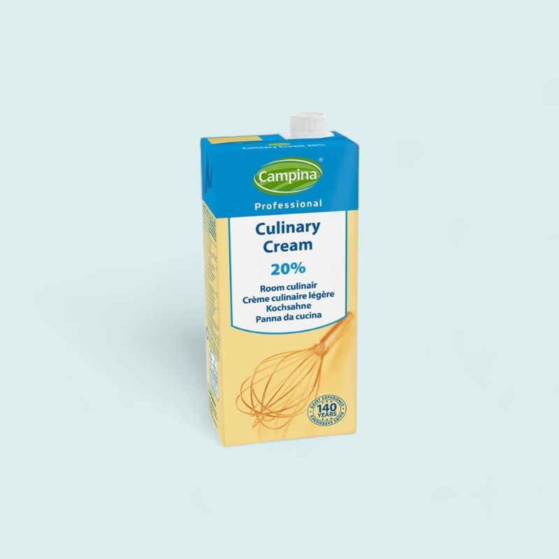 Crème liquide 20% Campina 6x1L