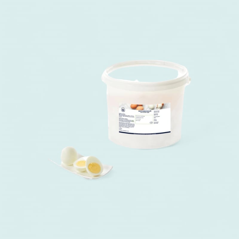 Oeuf Dur Ecalé Seau 70 Pc