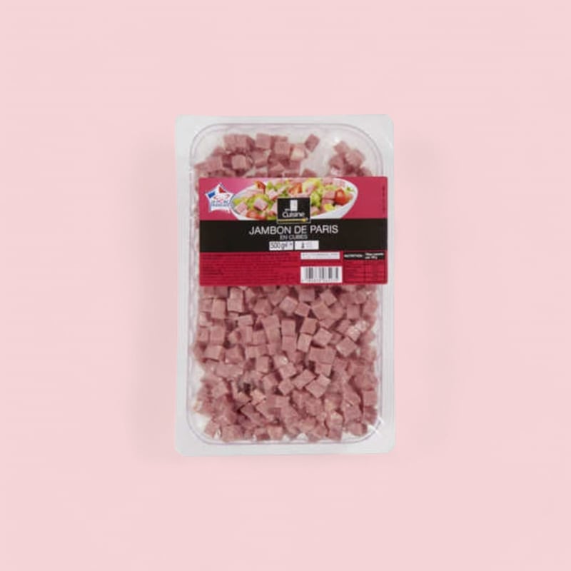 Jambon de Paris cube 500g