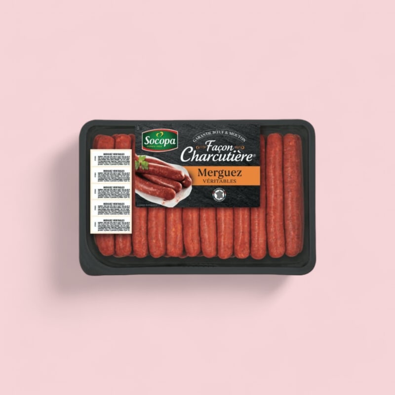 Merguez façon charcutière 1,7KG env.