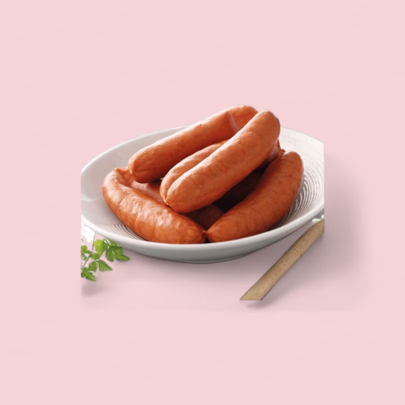Saucisse fumée d'Alsace cuite supérieure s/ at 25x±60g