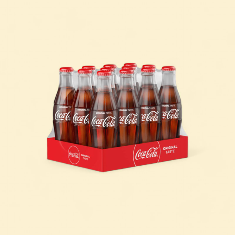 Bouteille en verre Coca-Cola 25cl X12