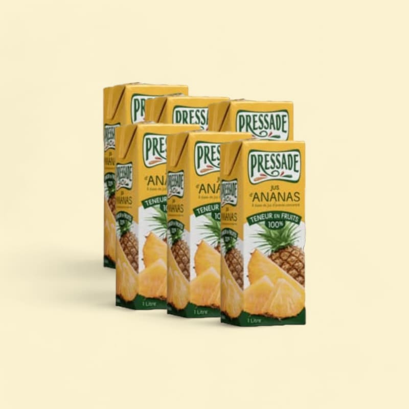 Pack Jus Ananas 1Lx6