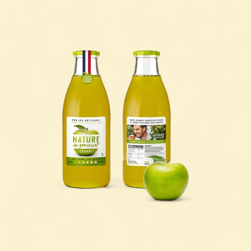 Jus de pomme Granny pressée origine France 1L