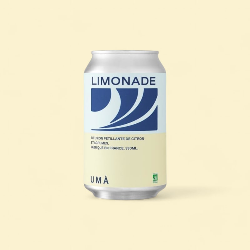 Limonade bio canette 12x33cl