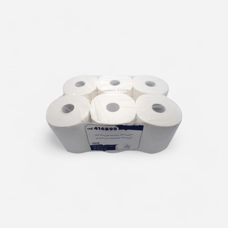 Bobine Essuie-tout 450 Feuilles x 6 Pc