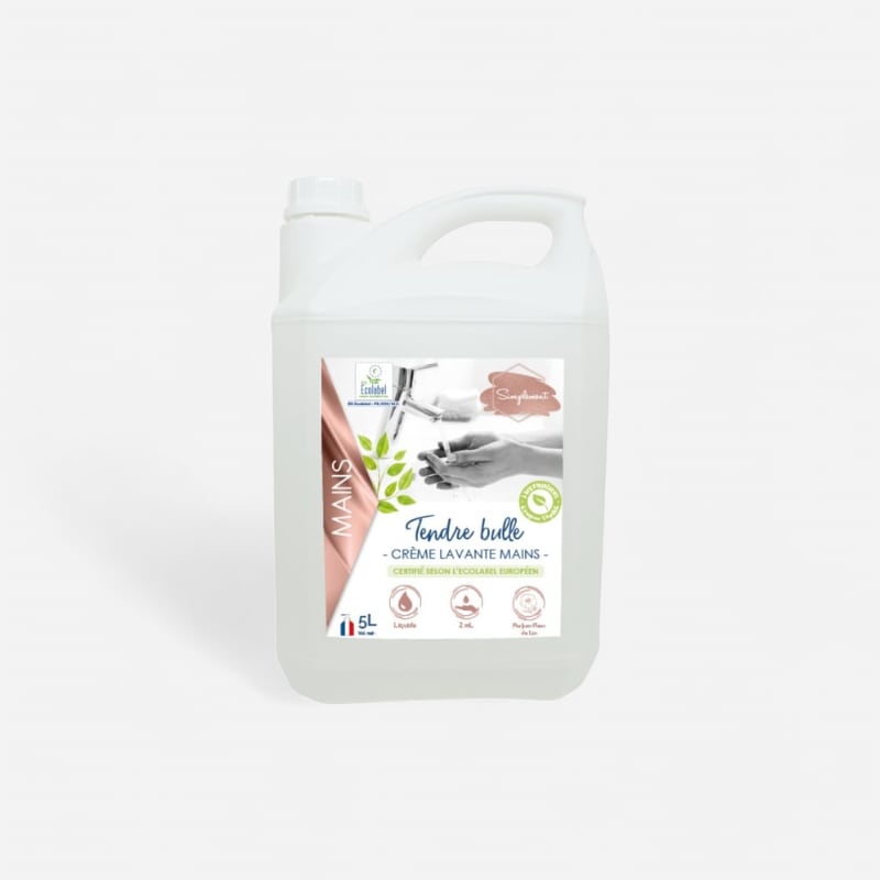 Crème lavante mains parfum fleur de lin 5L