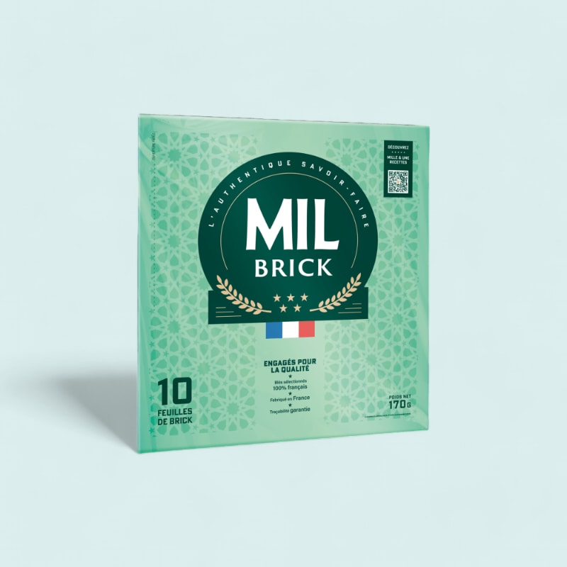 Feuille de Brick 17g X 10