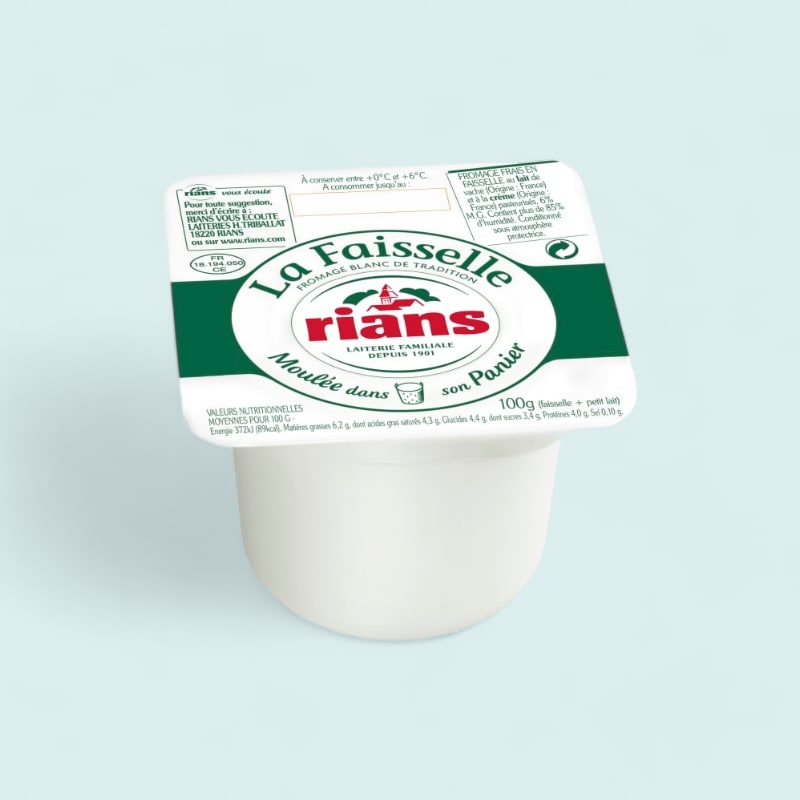 Faisselles 150g X6 Pc