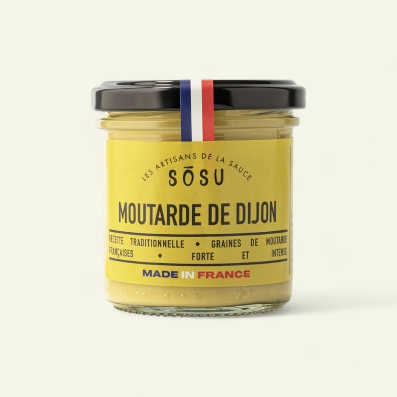 Moutarde de Dijon artisanale 100% française - 165 ml
