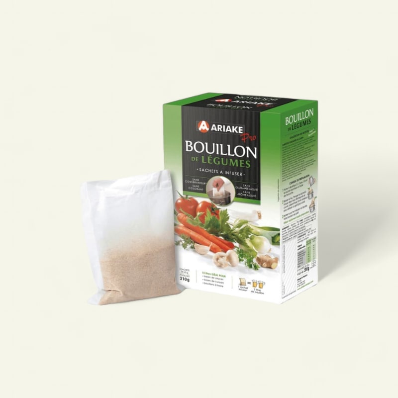 Bouillon de légumes sachet à infuser 5x33cl
