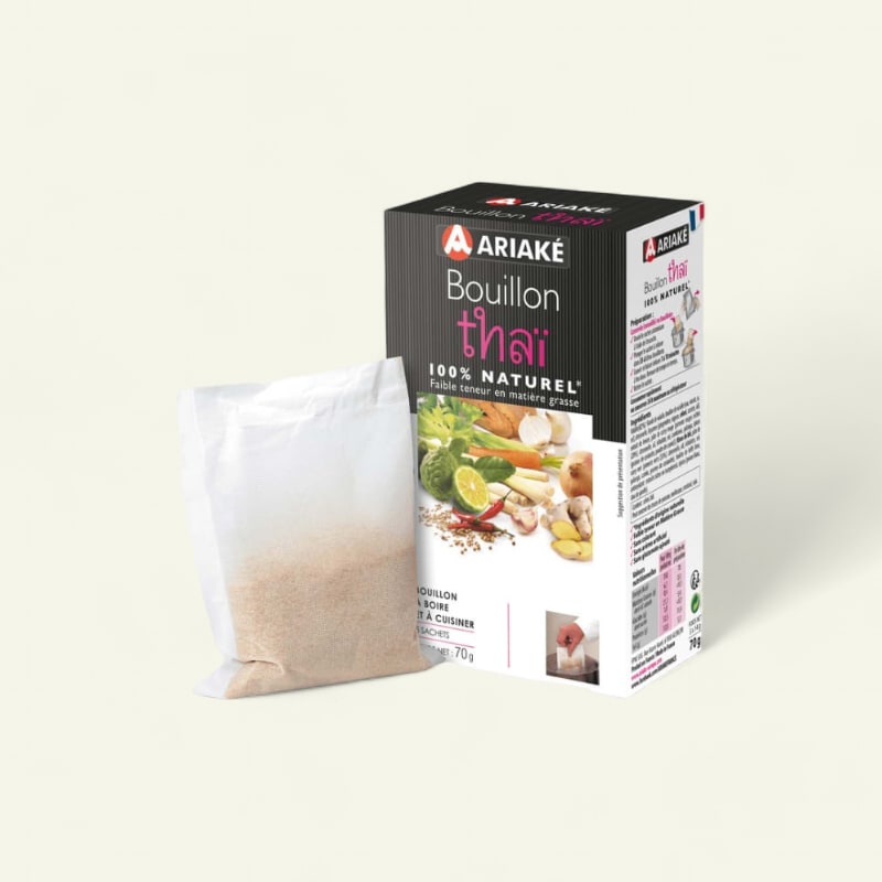 Bouillon de volaille thaï sachet à infuser 5x33cl
