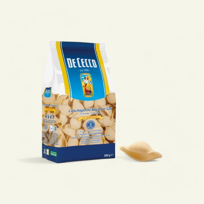 Conchiglioni rigati De Cecco N°126 500g
