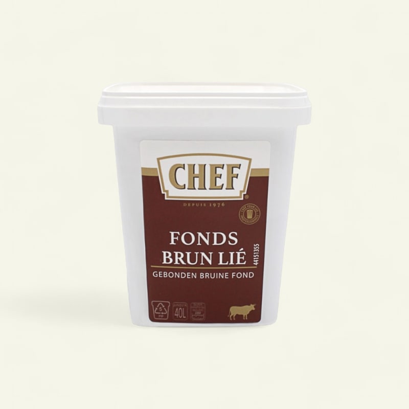 Fond brun lié Chef 15/30L 600g