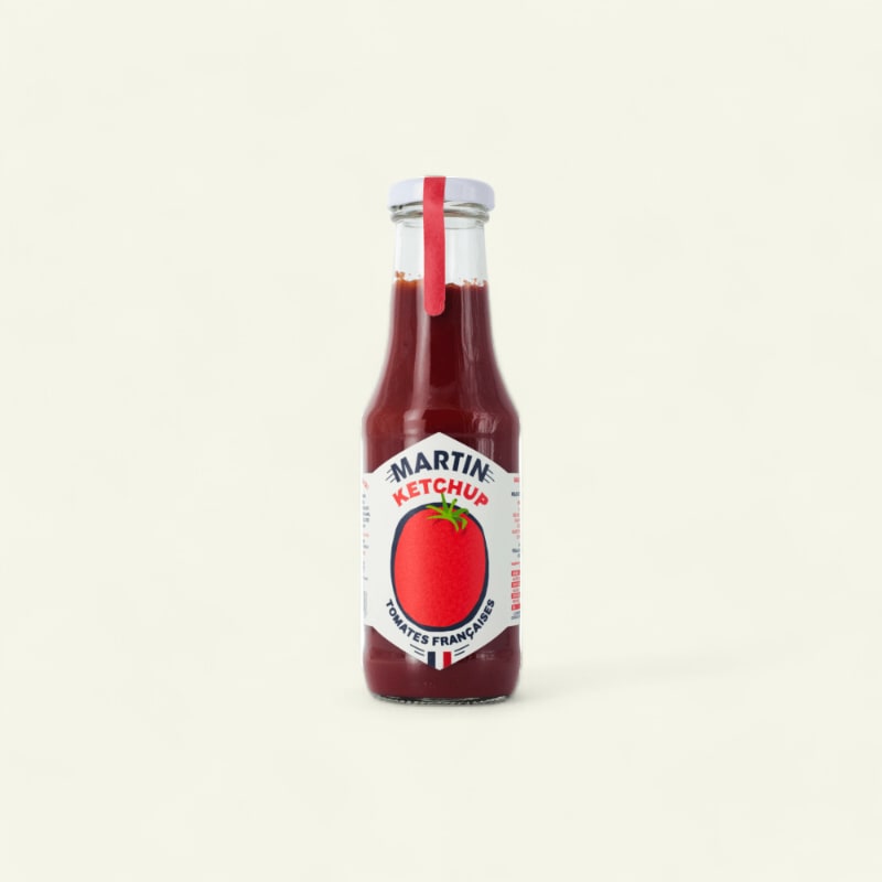 Ketchup aux tomates françaises