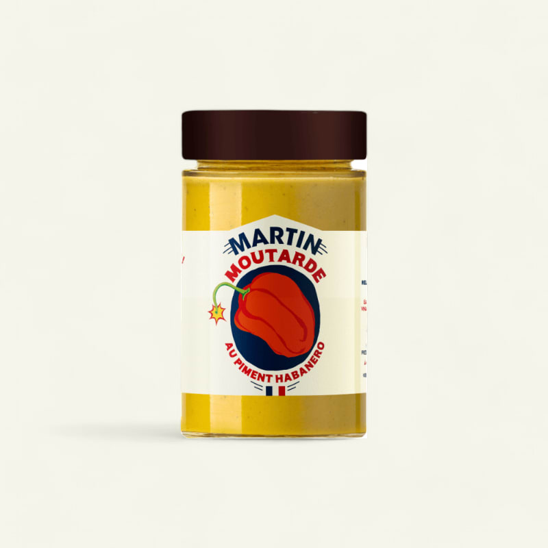 Moutarde au piment habanero