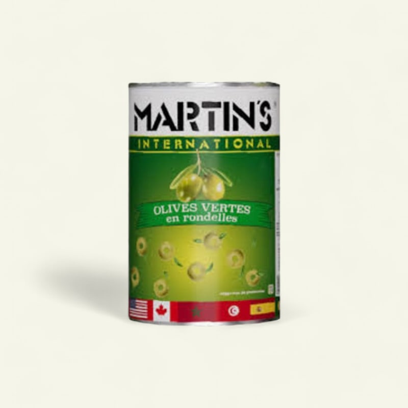 Olive verte lamelle 3/1