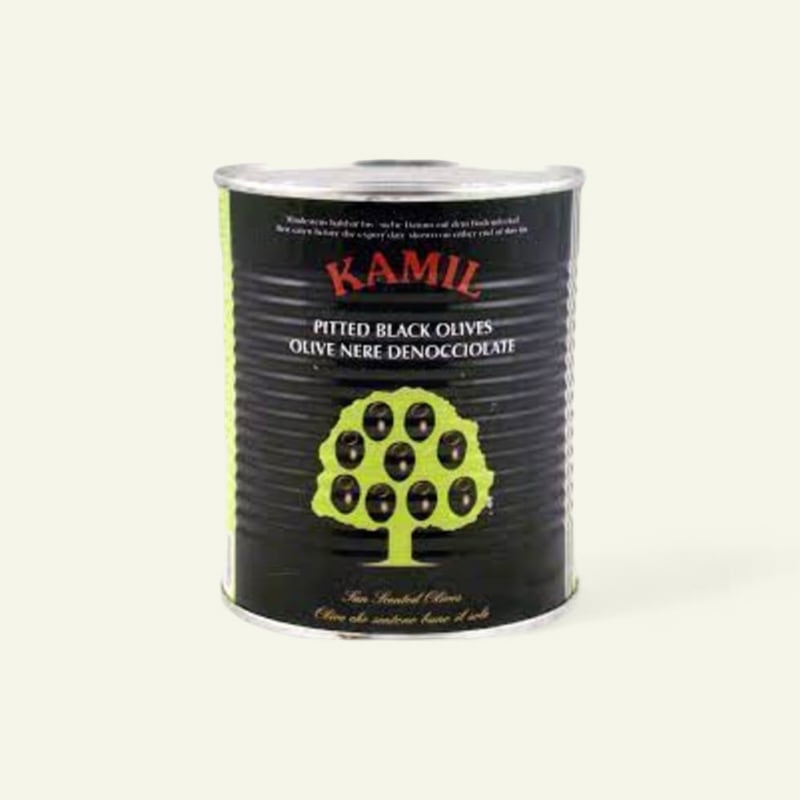 Olive noire dénoyautée 34/40 4/4 (0,85kg)