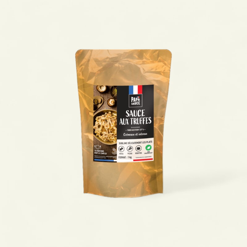 PAPA SAUCE CHAMPIGNONS TRUFFES 1KG 