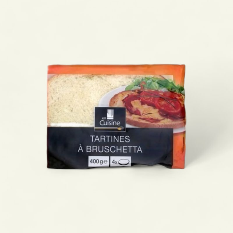 Pain Bruschetta 4 tranches 400g