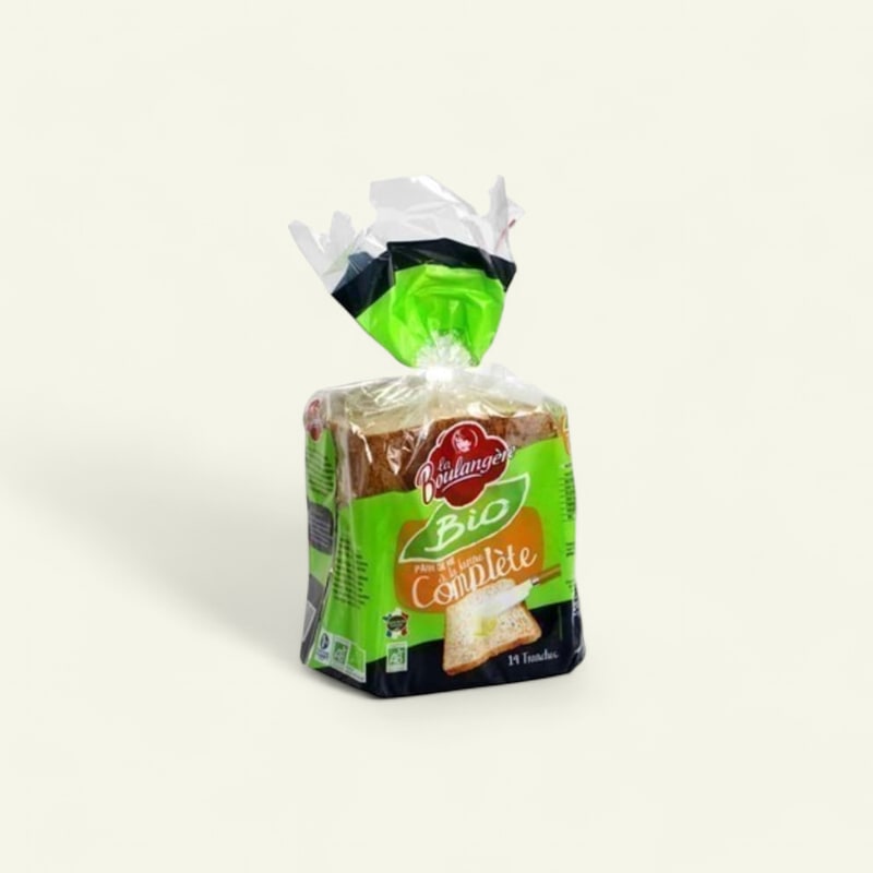 Pain de mie complet bio 500g