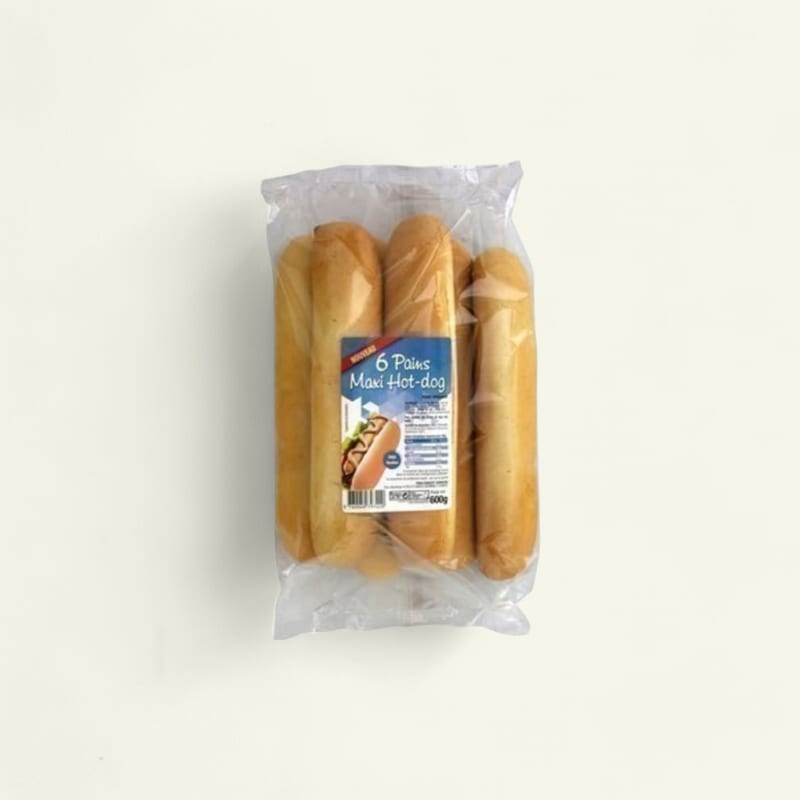 Pain maxi Hot dog 100gX6