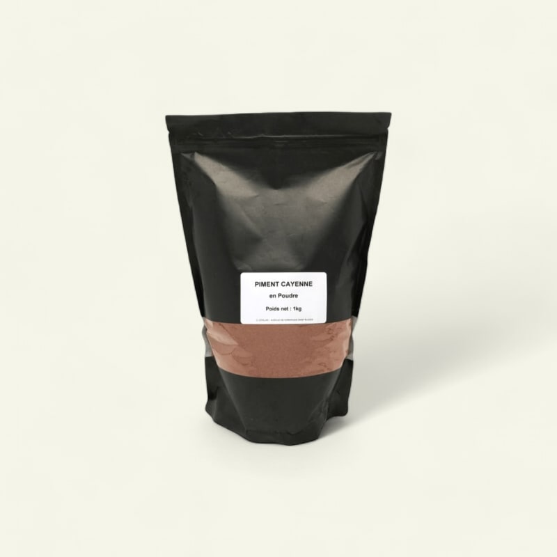 Piment de Cayenne en poudre sac 1kg