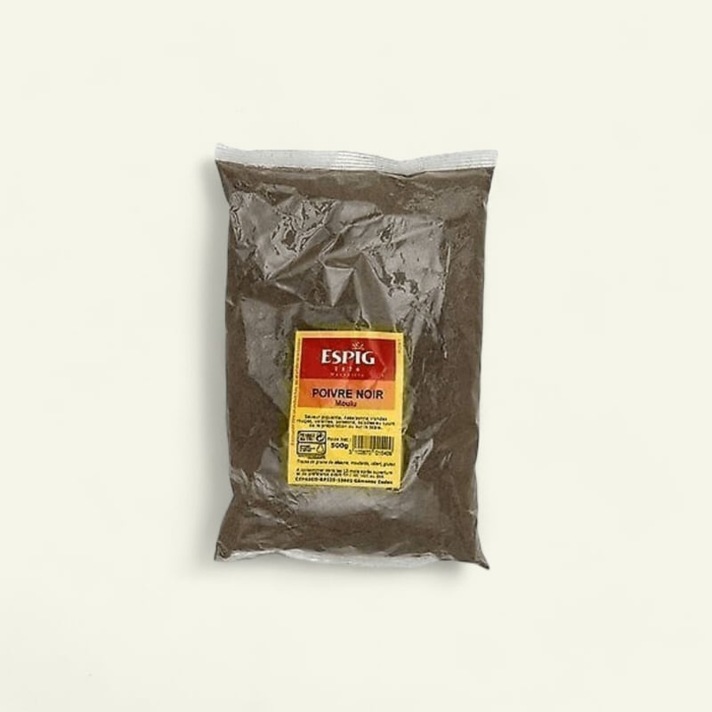 Poivre noir moulu 500GR