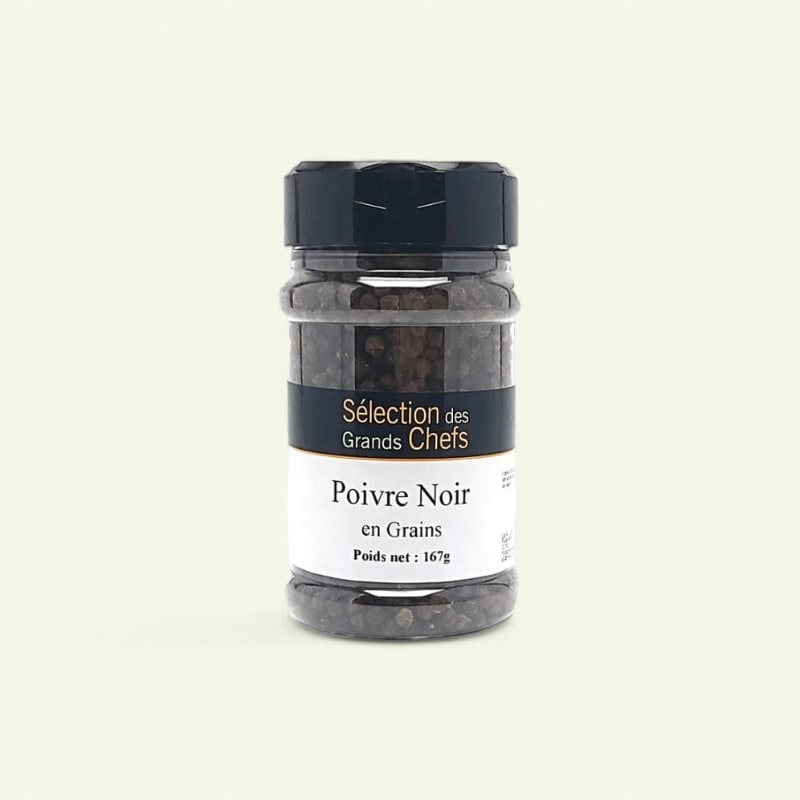 Poivre noir grains tubo 330ml 167g