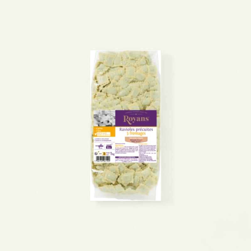 Ravioles de Royans 3 fromages précuites 1KG
