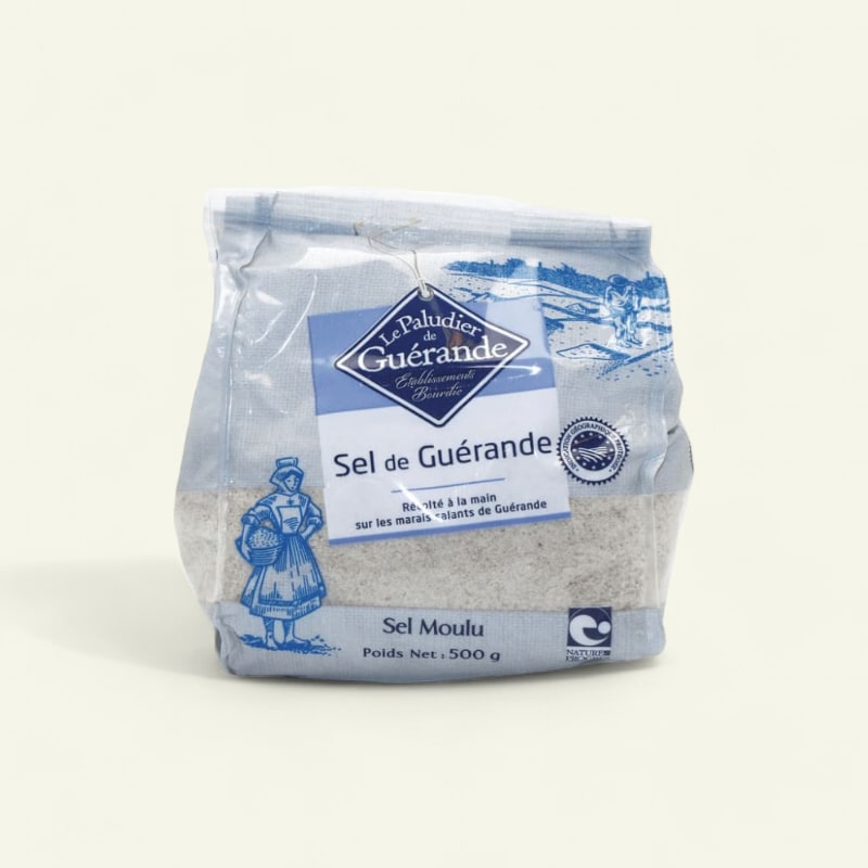 Sel de Guérande fin sac 500g 