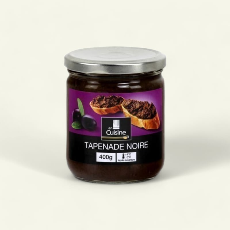 Tapenade noire bocal 400g