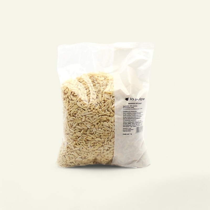Bâtonnets d’amandes blanches 1kg