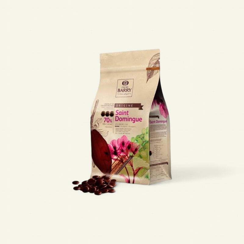 Chocolat pistol noir Barry 70% 1kg