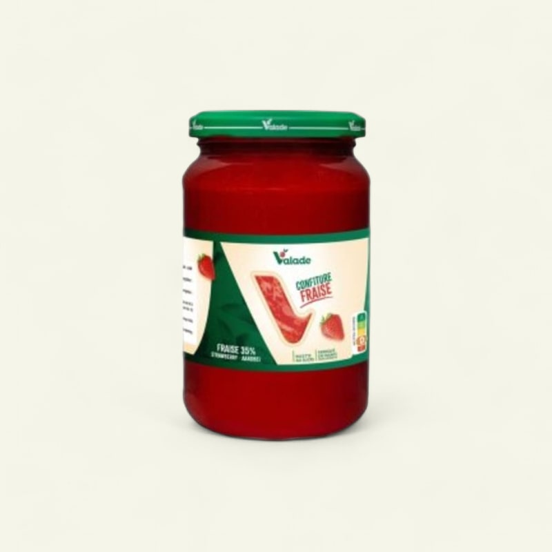 Confiture de fraises bocal 1kg