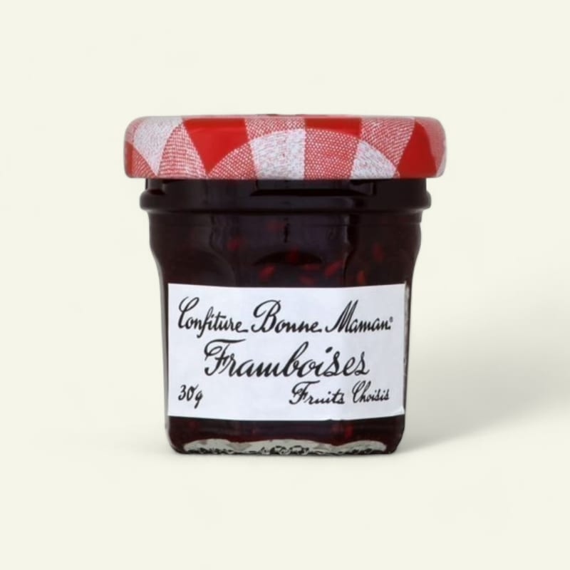 Mini confiture de framboise Bonne Maman 30gr X15