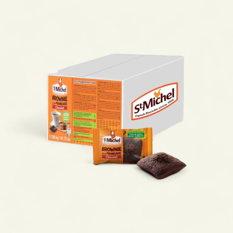 Mini brownie chocolat Saint Michel 5gx350