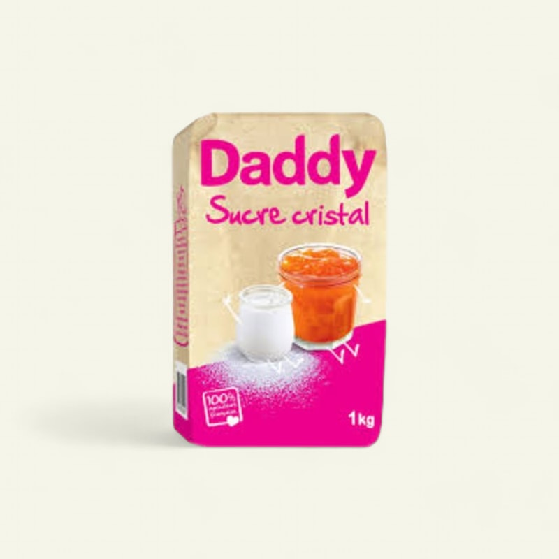Sucre cristallisé sachet 1kg
