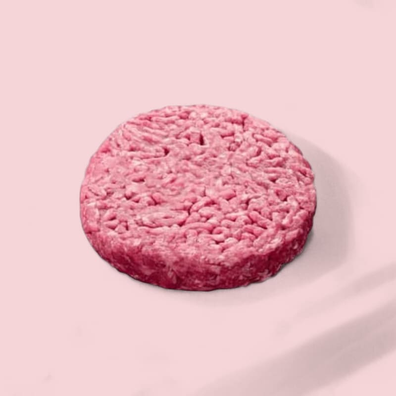 Steak haché halal Alqassab rond 150g façon bouchère 15%MG VBF X6