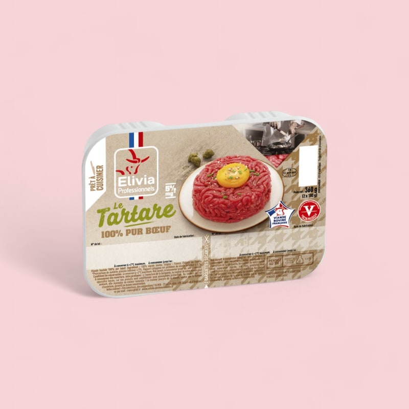 Tartare 180g Elivia 5%MG VBF X16