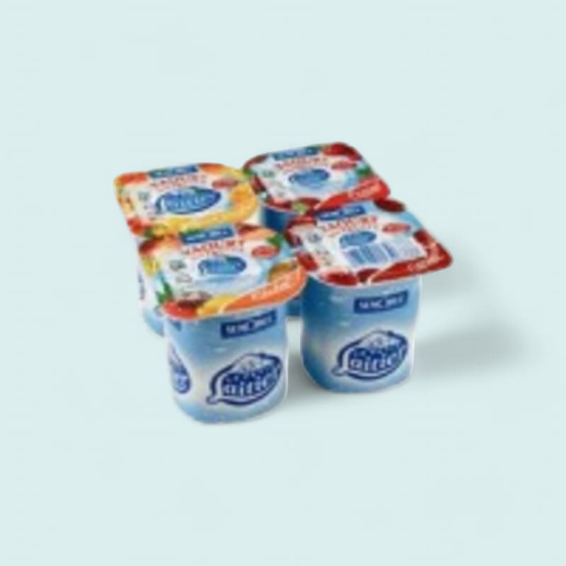 Yaourt fruits 125gx4