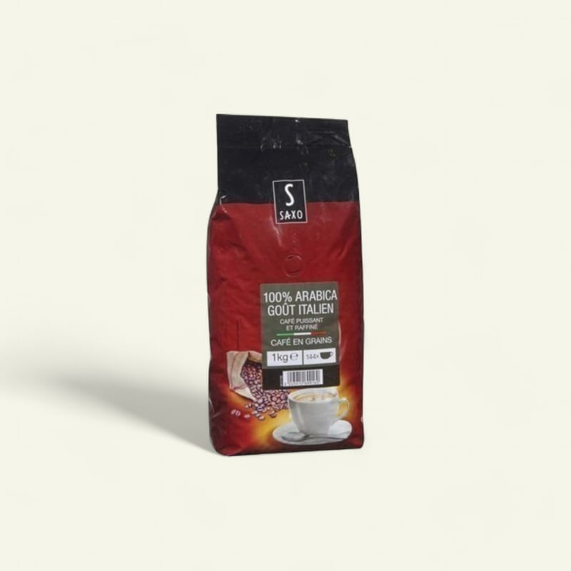 Café en grains 100% arabica 1kg