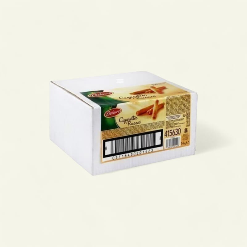 Biscuits cigarettes russes X196 Pc 1,4kg