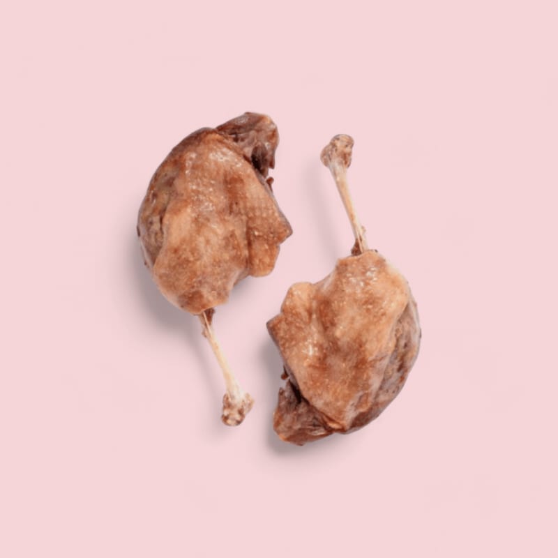 Cuisse de canard confite FR ~250g S/V X6