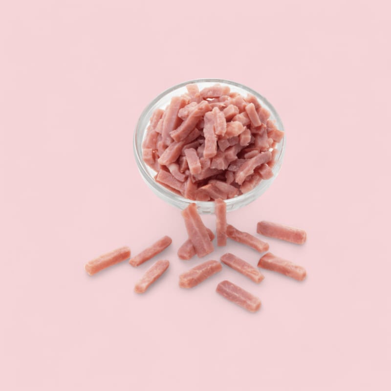 Lardons de dinde fumés au bois de hêtre 500gx2