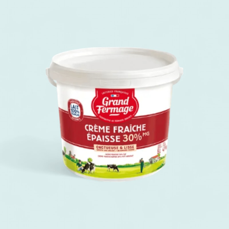 Crème Fraîche épaisse 30% 5kg
