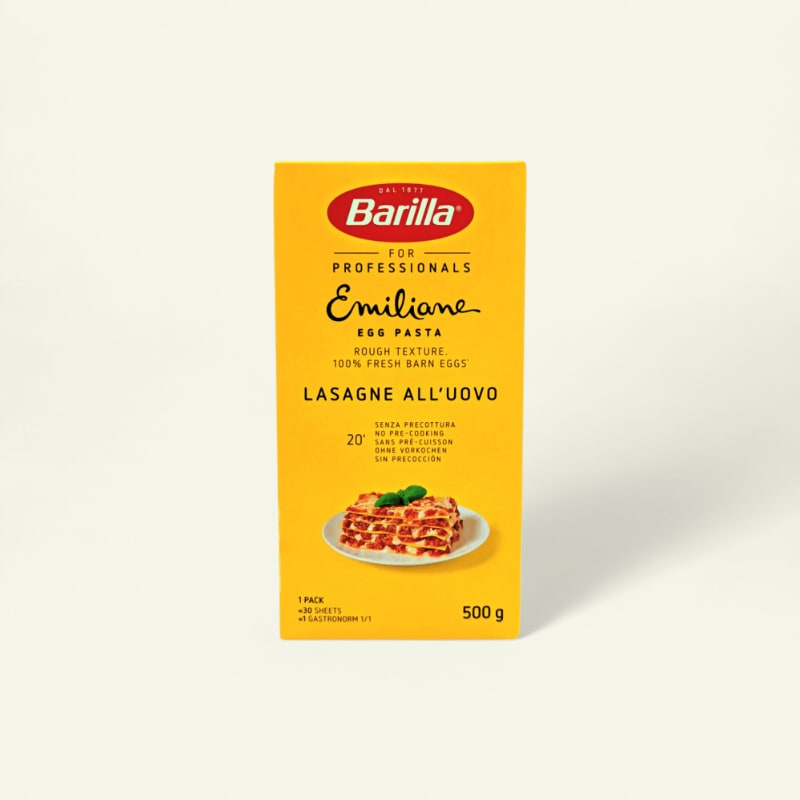 Lasagne Barilla Emiliane Chef 500g