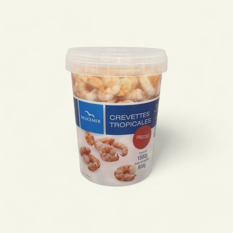 Crevettes Géantes Décortiquées 40/60 900g